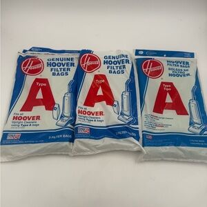 Hoover 4010001A Type A Vacuum Bags, 11 Bags!